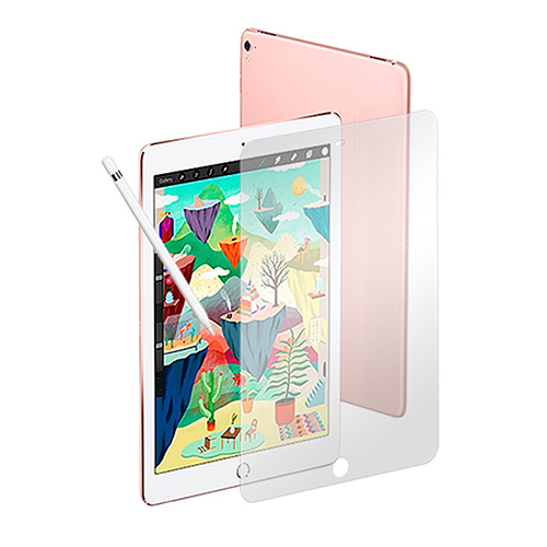 Metal-Slim Apple iPad 9.7 2018 立架式皮套+9H保護貼