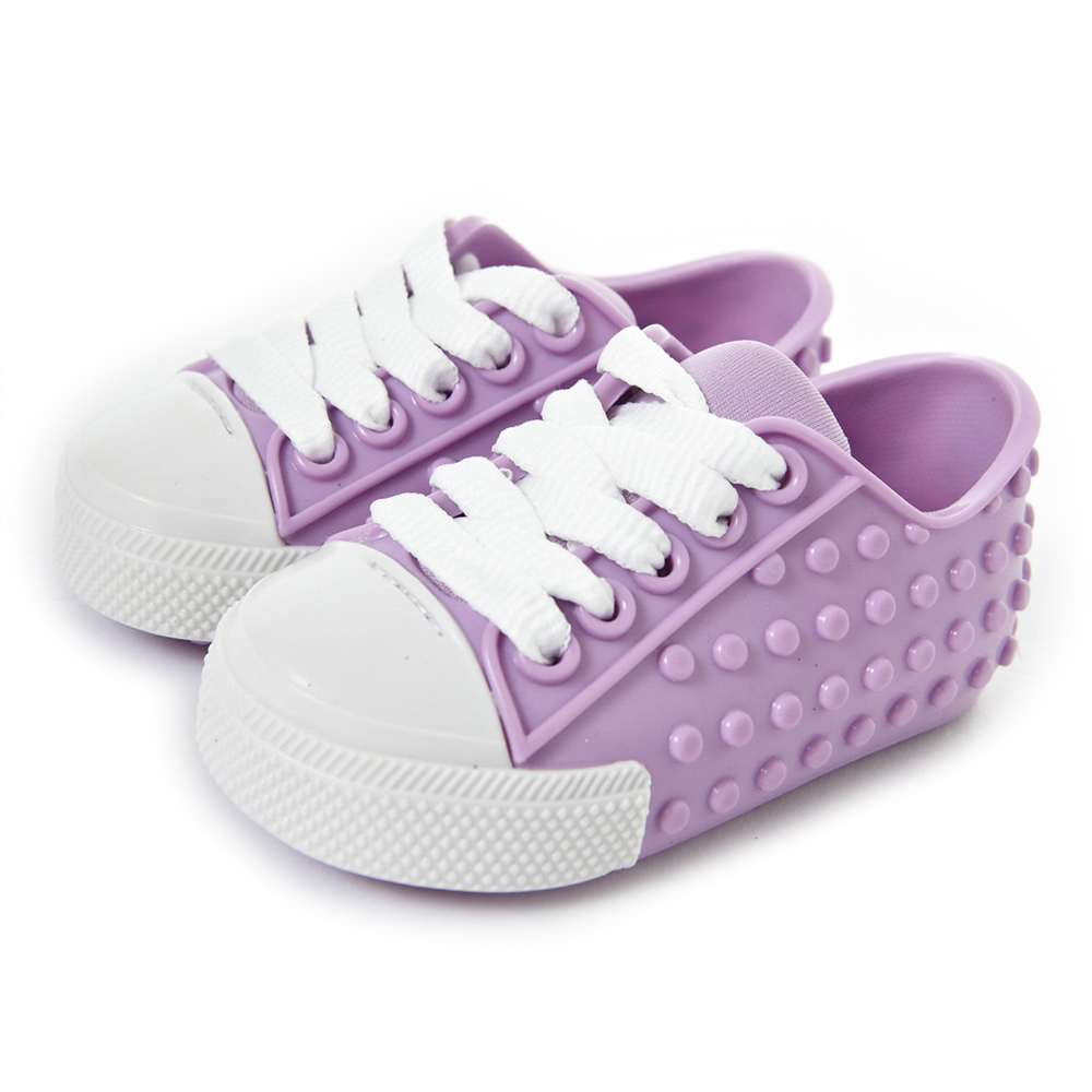 MINI MELISSA豆豆鞋-粉紫/白