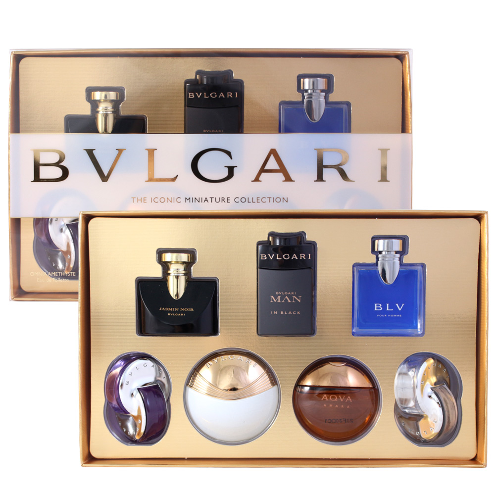 BVLGARI ICONIC寶格麗經典小香禮盒7件組(5ml*7)