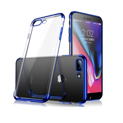 PKG Apple IPhone7/8 Plus 高顏值手機套(時尚電鍍邊)