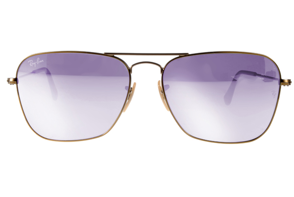 RAY BAN太陽眼鏡 經典品牌/銅-水銀紫#RB3136 1674K