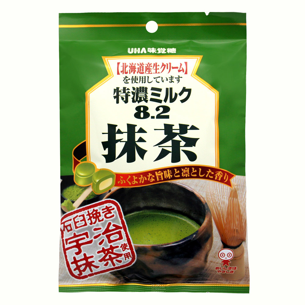 UHA味覺糖 特濃8.2抹茶糖(93g)
