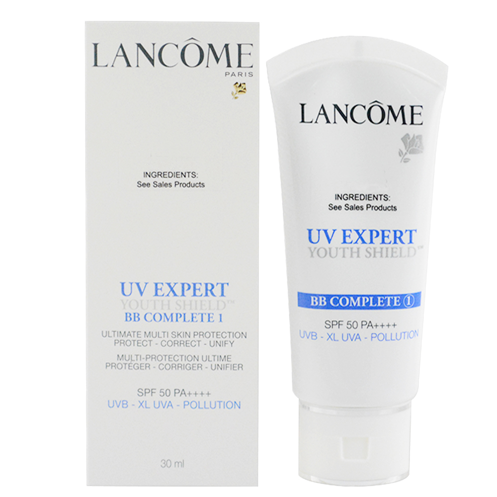 LANCOME蘭蔻 超輕盈UV BB霜 30ml 贈香奈兒體驗包1入