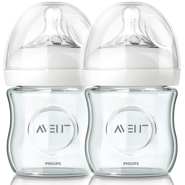 【PHILIPS AVENT】親乳感玻璃奶瓶120ml(雙入)