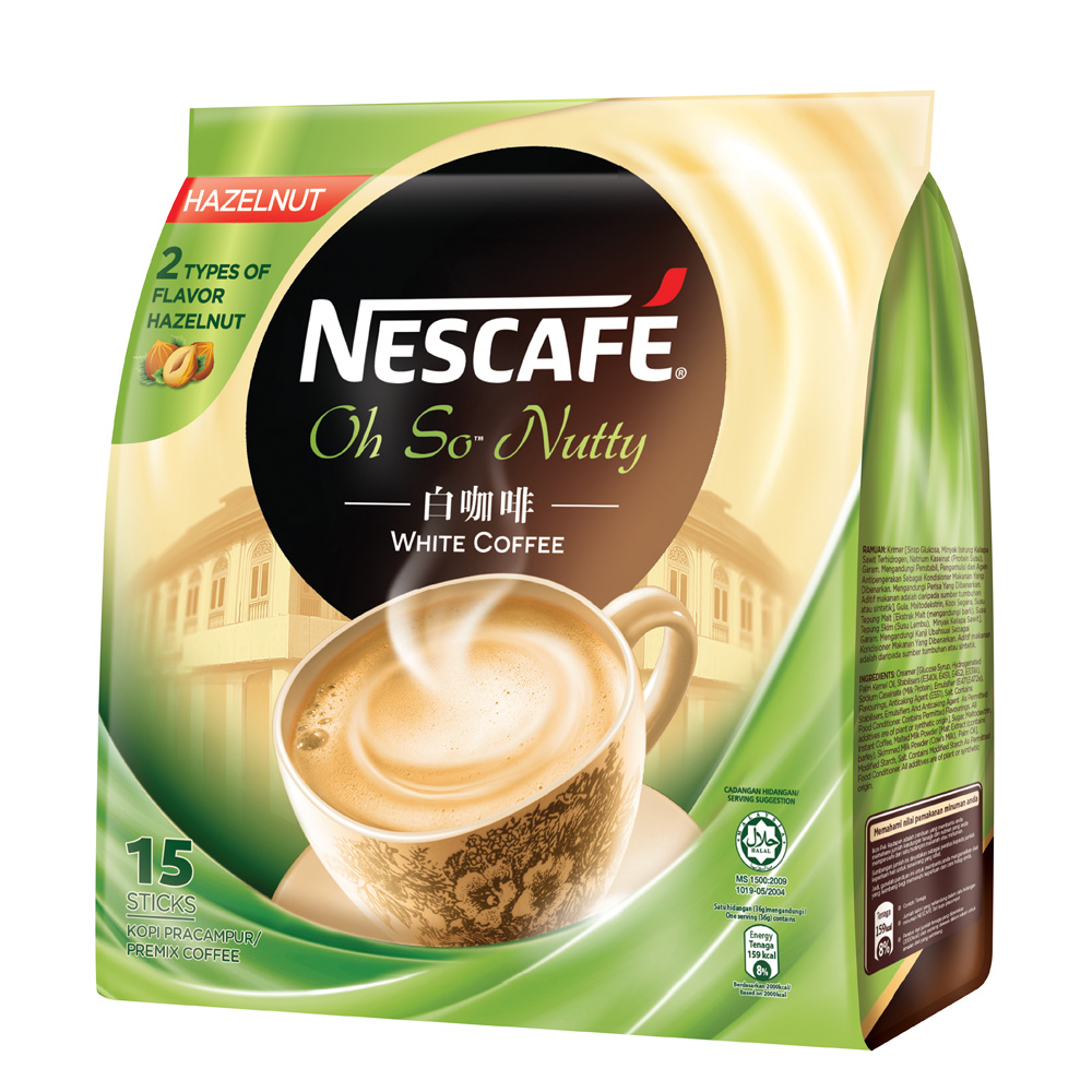 雀巢 白咖啡-榛果口味(36gx15入)
