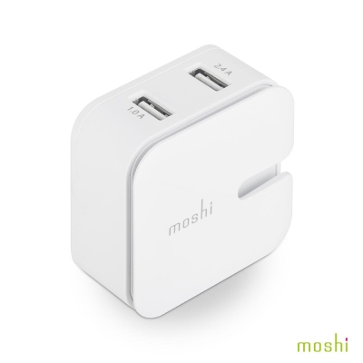 Moshi Rewind 2 高效能雙端口電源充電器