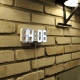 3D LED數字鐘 電子鬧鐘 時尚立體掛牆鐘 (小款) product thumbnail 1