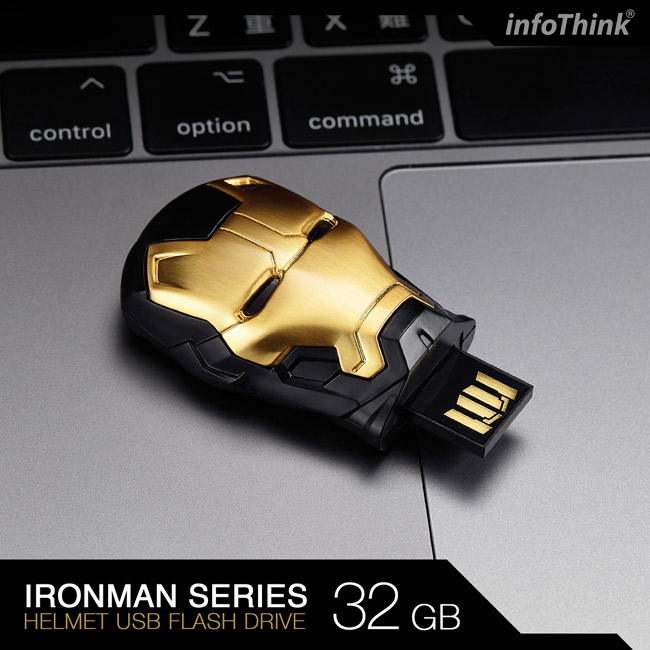 InfoThink 鋼鐵人系列限定版頭盔隨身碟 32GB