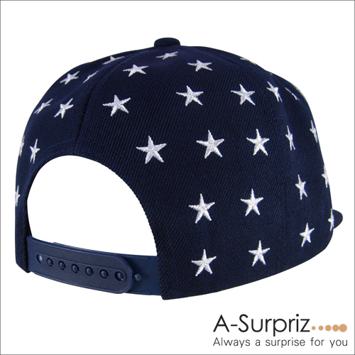 A-Surpriz 閃亮繁星美式棒球帽(深藍)
