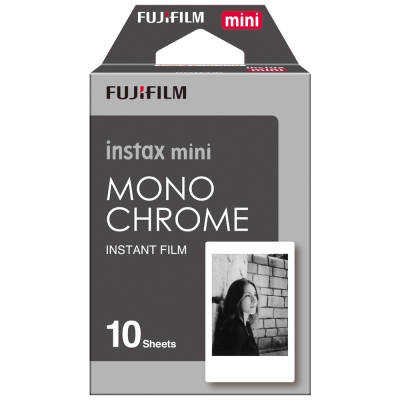 3盒裝/FUJIFILM instax mini MONOCHROME 空白底片-黑白復刻