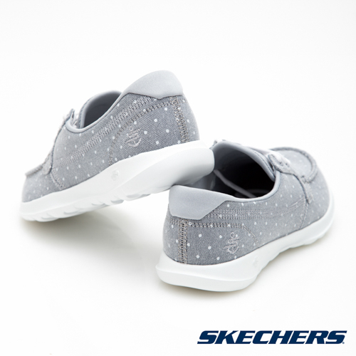 SKECHERS (女) 健走系列GO WALK LITE - 15437GRY