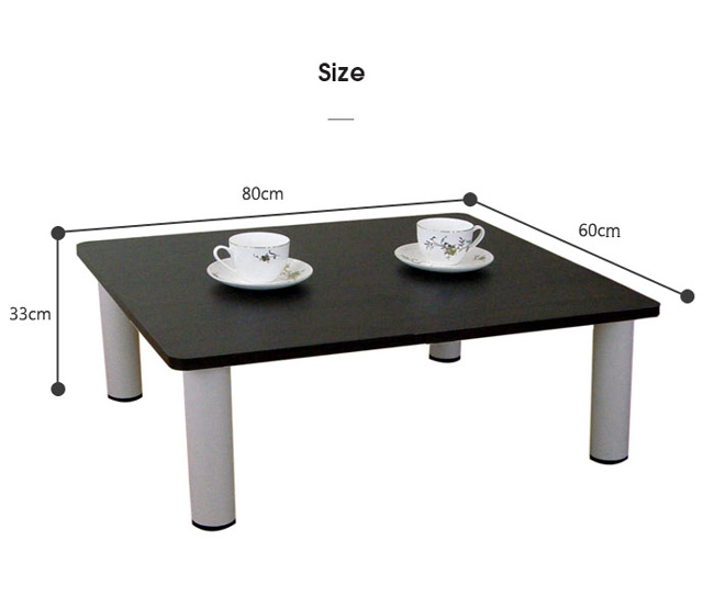 [80(寬)x60(深)]和室桌[深胡桃木]三款腳座可選