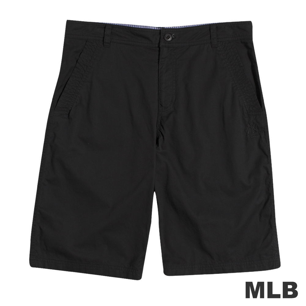 MLB-紐約洋基隊電繡休閒短褲-黑(男)