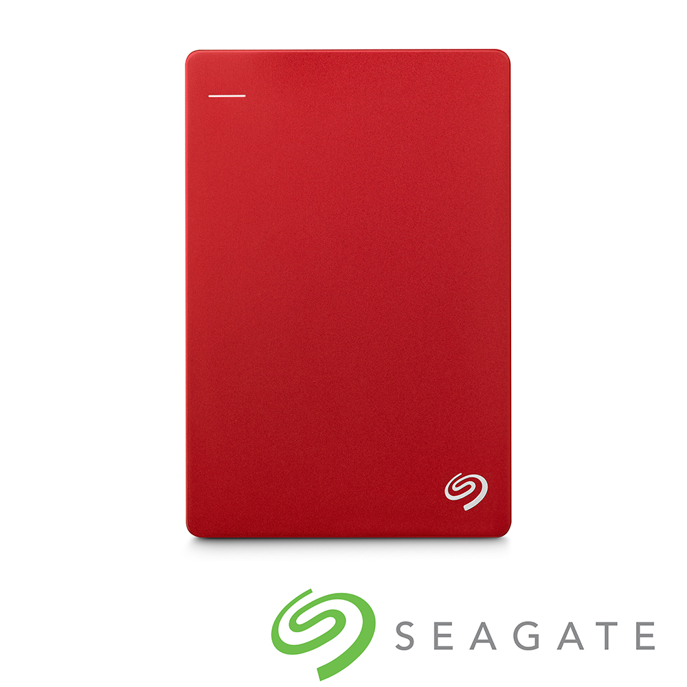 Seagate Backup Plus Silm 1TB USB3.0 2.5吋行動碟-紅