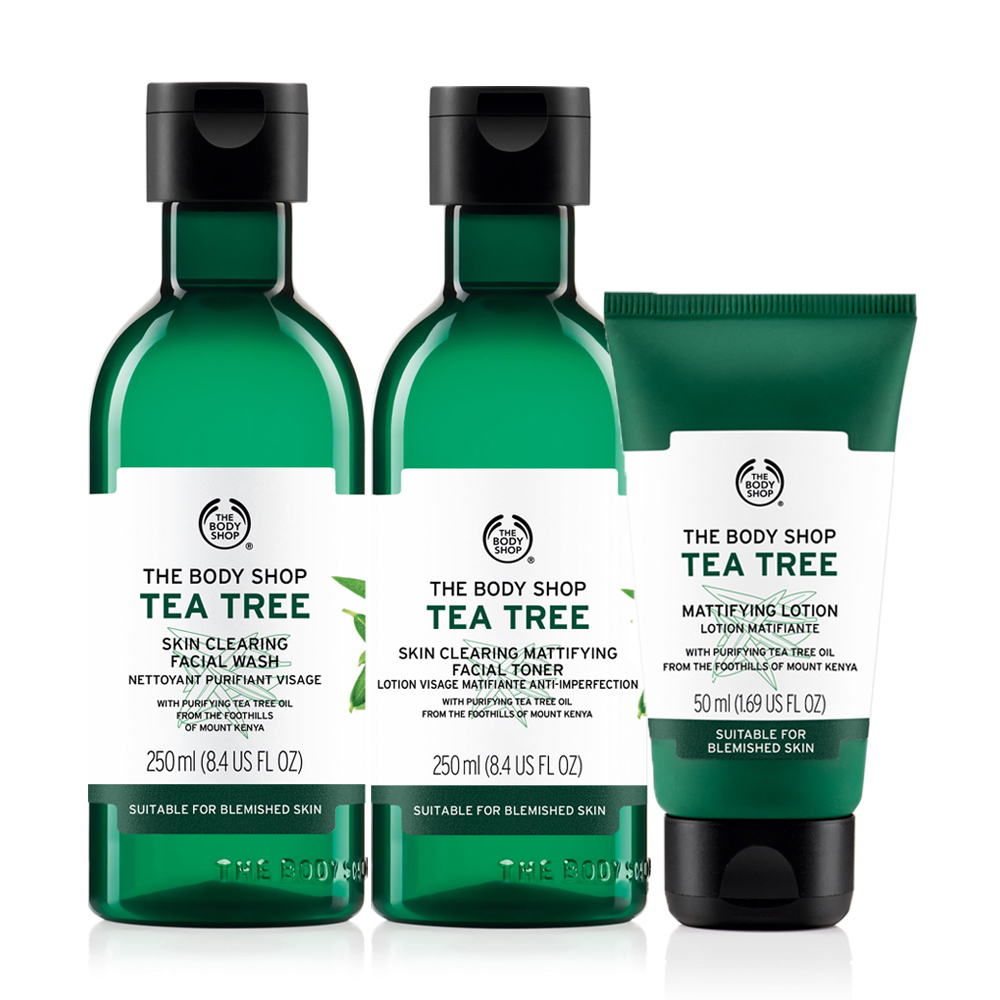 The Body Shop 茶樹淨膚保濕組