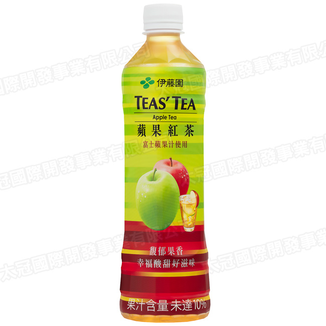 伊藤園 TEAS TEA蘋果紅茶(530ml)