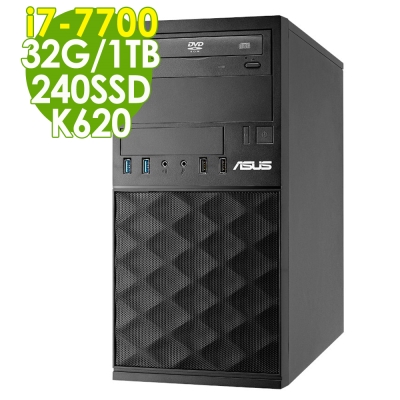 ASUS MD800 i7-7700/32G/K620/240SSD/1TB/W10P