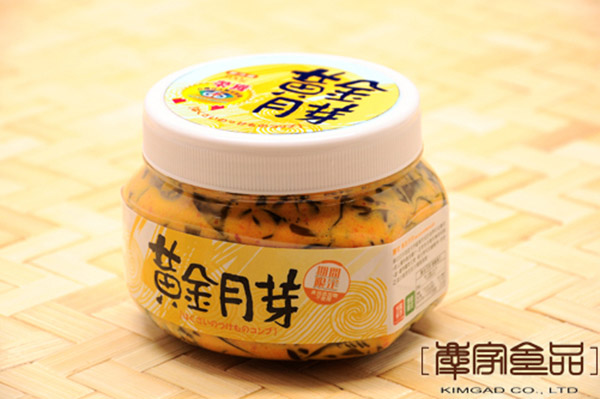 慶家泡菜 黃金泡菜(450g)+黃金月芽(450g)+松露香菇(450g)