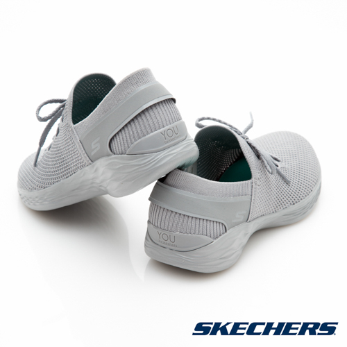 SKECHERS (女) 健走系列 YOU - 14960GRY