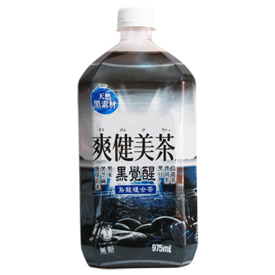 爽健美茶《黑覺醒》烏龍複合茶 (975ml X12入)