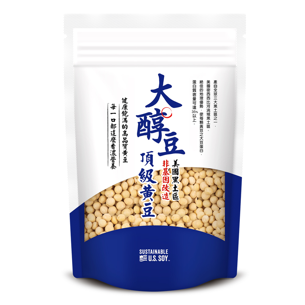 大醇豆 非基因改造頂級黃豆(500g)