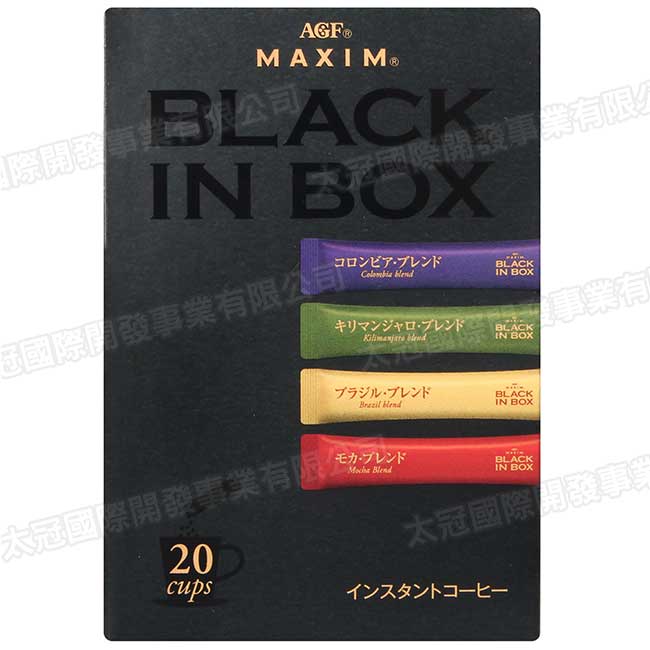 AGF Maxim Stick 咖啡-四種綜合咖啡(2gx20入)