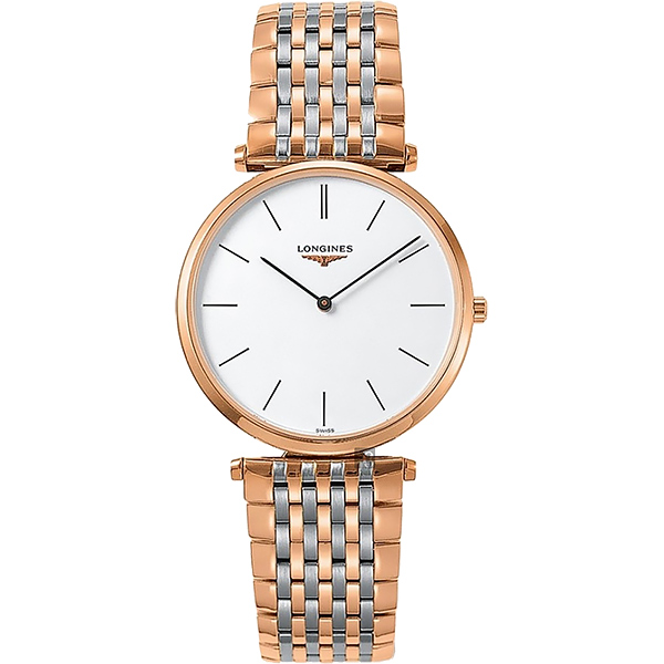 LONGINES 浪琴 嘉嵐系列石英錶-雙色版/36mm