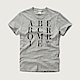 AF a&f Abercrombie & Fitch 短袖 T恤 灰色 0401 product thumbnail 1