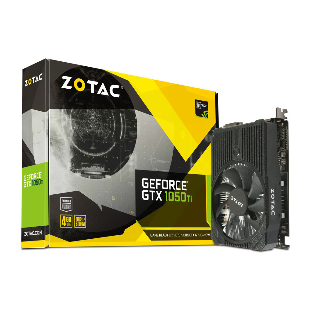 ZOTAC 索泰  GTX 1050 Ti Mini 4G 顯示卡