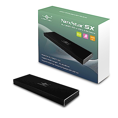 凡達克-M.2(NGFF) SSD to USB3.0外接盒