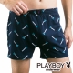 PLAYBOY 兔頭LOGO印花針織四角褲-單件(丈底藍兔) product thumbnail 1