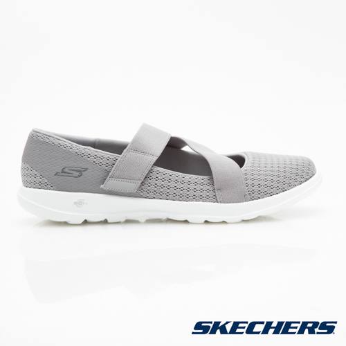 SKECHERS (女) 健走系列GO WALK LITE - 15406GRY