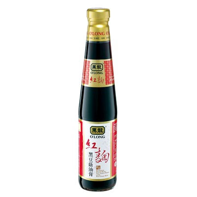 黑龍 紅麴黑豆蔭油膏(400ml)