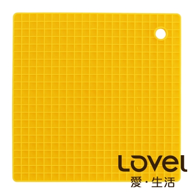 LOVEL 格紋矽膠多用途隔熱墊2入組