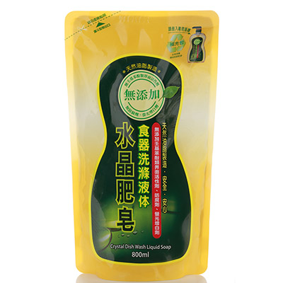 南僑水晶肥皂食器洗滌液体800ml x 8包/箱