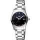 LONGINES 浪琴 官方授權 Conquest Classic 真鑽機械女錶-黑/29.5mm L2.285.4.58.6 product thumbnail 1