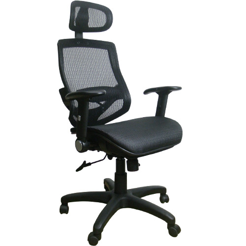 高透氣護腰調節辦公椅/電腦椅