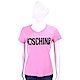 MOSCHINO Betty 貝蒂字母印花粉色棉質T恤 product thumbnail 1