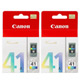 CANON CL-41  原廠彩色墨水匣組合(2彩) product thumbnail 1