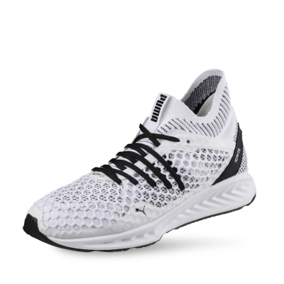 PUMA-IGNITE NETFIT Wn-s女性慢跑運動鞋-白色