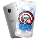 復仇者聯盟 HTC One M9 Q版彩繪手機軟殼(正義款) product thumbnail 2