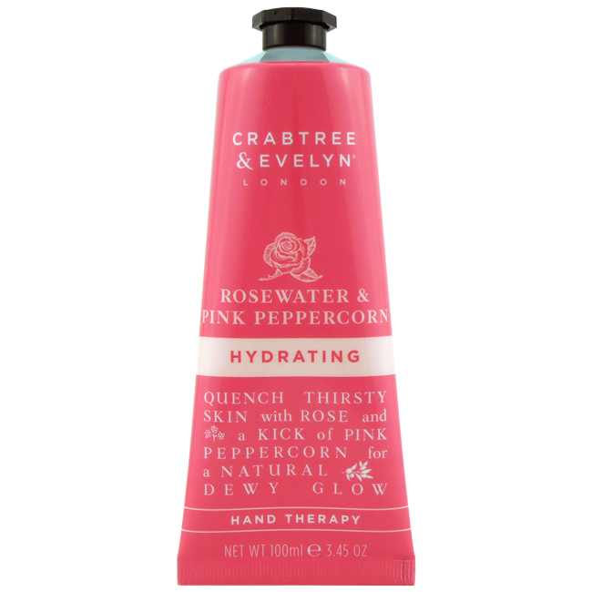 Crabtree & Evelyn瑰珀翠 玫瑰粉椒護手護甲霜100ml