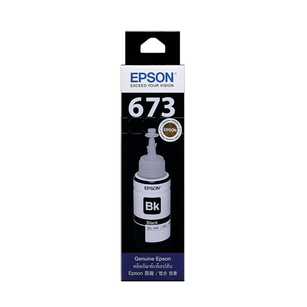 EPSON T673100 原廠黑色墨水匣