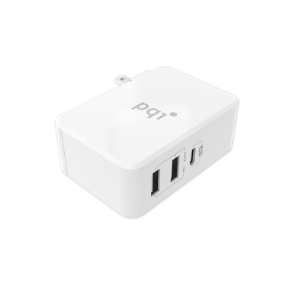 PQI Smart i-Charger PD 41W 智慧快速三孔充電器