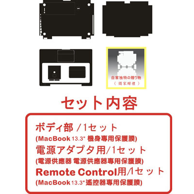 (OLD)Apple MacBook 13.3吋超透超顯影機身保護貼