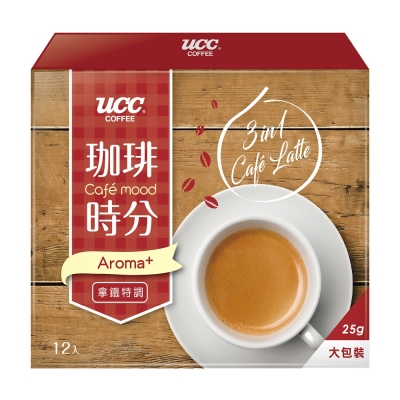 UCC 珈琲時分拿鐵風味3合1咖啡(25gx12入)