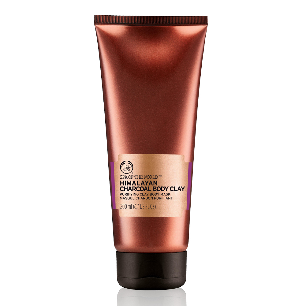 The Body Shop 喜瑪拉雅SPA 炭泥淨化敷體膜 -200ML