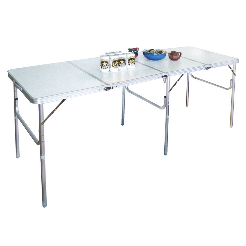LIFECODE 超長180cm四折箱型鋁合金折疊桌