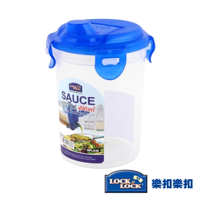 樂扣樂扣CLASSICS系列調理壺PP保鮮盒-圓形490ML(8H)