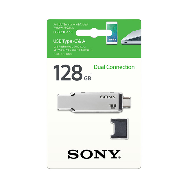 SONY 128GB Type-C雙接頭快閃隨身碟